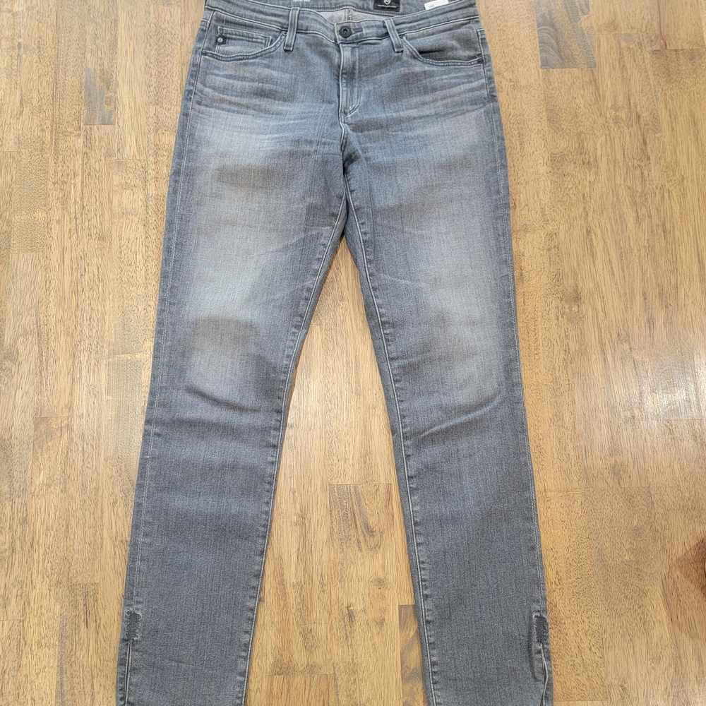 AG Adriano Goldschmeid Women's Jeans Gray 28